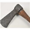 Image 5 : An excavated iron tomahawk possibly  Revolutionary War period. The head showing  great age and measu