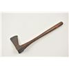 Image 7 : An excavated iron tomahawk possibly  Revolutionary War period. The head showing  great age and measu