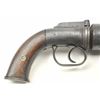Image 7 : British transition pepperbox to revolver  marked, “IMPROVED REVOLVER”.  The six shot  pistol is appr
