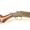 Image 11 : John M. Smyth single shot shotgun, 12 gauge,  Serial #KA 987.  The shotgun is in good  overall condi