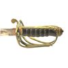 Image 8 : English Officer’s sword with a pierced hilt  showing “V.R.” for Queen Victoria.  The sword  features