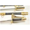 Image 2 : Lot of 2 Civil War reproduction sabers with  scabbard. 1 U.S. with fancy eagle guard and 1  C.S.A. B