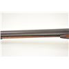Image 15 : Double barrel percussion shotgun with lock  signed in fancy letters, “T.F.” or “T.E.”  Bishop.  10 g