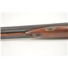 Image 18 : Double barrel percussion shotgun with lock  signed in fancy letters, “T.F.” or “T.E.”  Bishop.  10 g