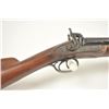 Image 3 : Double barrel percussion shotgun with lock  signed in fancy letters, “T.F.” or “T.E.”  Bishop.  10 g
