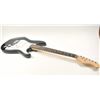 Image 1 : Fender Stratocaster style solid body electric  guitar with a black body, Maple neck with  Rosewood f