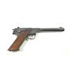 Image 6 : Hi-Standard Model H-D Military semi-automatic  pistol, .22 Long Rifle caliber, Serial  #218082.  The