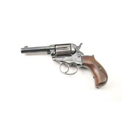 Early Colt Model 1877 Lightning DA revolver, .38 caliber, Serial #7629. The pistol is in very goo
