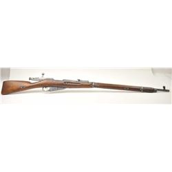 Mosin–Nagant Model 1891/30 bolt action rifle,  7.62 x 54R caliber, Serial #MD 2388.  The  rifle is i