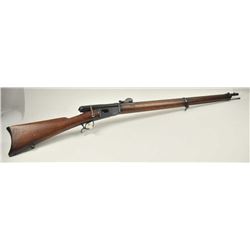 Swiss Vetterli Model 1881 bolt action rifle, .41 Rimfire caliber, Serial #222439. The rifle is fi