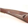 Image 13 : Hatfield marked .45 caliber flintlock  Kentucky style black powder rifle with a 39”  barrel, 56” in 