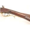 Image 14 : Hatfield marked .45 caliber flintlock  Kentucky style black powder rifle with a 39”  barrel, 56” in 