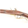 Image 15 : Hatfield marked .45 caliber flintlock  Kentucky style black powder rifle with a 39”  barrel, 56” in 