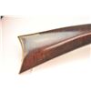 Image 23 : Hatfield marked .45 caliber flintlock  Kentucky style black powder rifle with a 39”  barrel, 56” in 