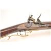 Image 3 : Hatfield marked .45 caliber flintlock  Kentucky style black powder rifle with a 39”  barrel, 56” in 