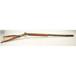 Mowrey Olney of Texas Bicenntenial Model reproduction brass single shot percussion rifle, .50 cali
