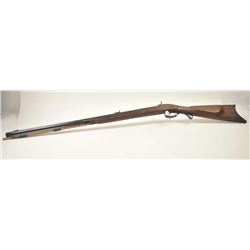 Lyman Reproduction Great Plains Model percussion rifle, .54 caliber, Serial #169090. The rifle is