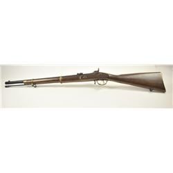 Lyman Reproduction 1861 Enfield percussion carbine, .58 caliber, Serial #0743. The carbine is in