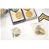 Image 3 : Military collector’s lot with USMC box and  assorted smalls.  Est.:  $200-$400.