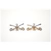 Image 2 : Lot of two authentic, vintage 7th Cavalry  collar insignias dating to the turn of the  century to th