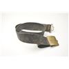 Image 1 : A 19th century Polish (?) military belt and  buckle. The brass buckle with crowned single  headed ea