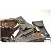 Image 2 : Lot of vintage holsters from an old time  collector, including Luger, P-38, three U.S.,  .45 Auto, s