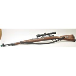 Mauser Model K98 bolt action rifle, 8 x 57 caliber, Serial #6887u. The rifle is in very good over