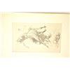 Image 3 : Lot of 11 cowboy and western etchings by  Edward Borein in various sizes on heavy rag  paper.  The p