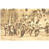 Image 2 : Sepia tone print entitled, “Buffalo Dance at  Hano” and marked from copyright photograph,  1921 E.S.