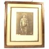 Image 1 : Sepia tone print entitled, “Snake Dancer in  Costume”.  The print is taken from a copy  written phot