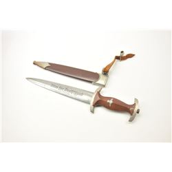 World War II German SA marked dagger with scabbard. The Nazi marked dagger is in very good overal