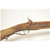 Image 4 : Western Pennsylvania made Kentucky percussion  rifle, .40 caliber, Serial #NSNV.  The rifle  is wate