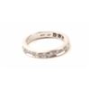 Image 3 : One white gold band set with 15 diamonds  weighing approx 0.50ct Est:$300-600