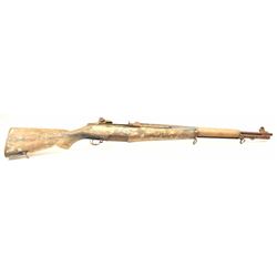 US M1 Garand semi-automatic rifle by Harrington & Richardson, .30 caliber, Serial #4740217. The r