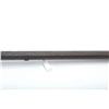 Image 9 : Heavy barrel under hammer percussion rifle  with inlaid plaque inscribed in script “W.B.  Gray”. Sho