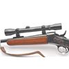 Image 10 : Custom Remington Rolling Block single shot  rifle, 7mm Mauser caliber, Serial #NSNV.  The  rifle is 