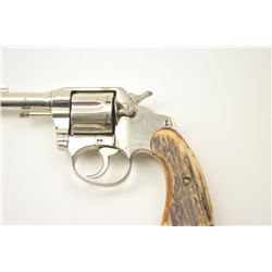 Colt Police Positive DA revolver, .38 caliber, Serial #114103. The pistol is in very good overall
