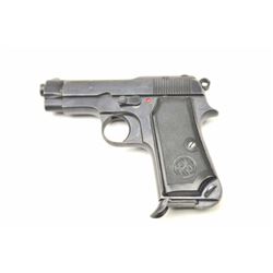 Beretta Model 35 in .32 ACP caliber marked “PSF” and 1952 dated with brown canvas holster and extr
