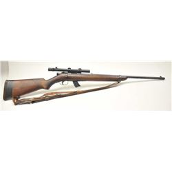 Winchester Model 57 bolt action rifle, .22 Long Rifle caliber, Serial #19100. The rifle is in goo