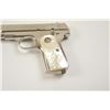 Image 2 : Colt Model 1903 Hammerless semi-automatic  pistol, .32 caliber, Serial #481935.  The  pistol is in f