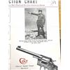 Image 2 : Original Colt poster entitled “POLICE  REVOLVER INSTRUCTION CHART” with an  illustration of a police