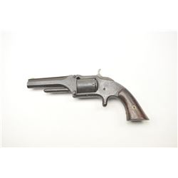 Early Smith & Wesson Model 1 ½ spur trigger SA revolver, .32 caliber, Serial #9173. The pistol is