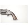 Image 2 : Early Smith & Wesson Model 1 ½ spur trigger  SA revolver, .32 caliber, Serial #9173.  The  pistol is