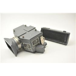WWII U.S. Navy marked aircraft torpedo camera, Type 1, Serial #4943-44. The camera is the type us