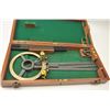 Image 2 : Vintage British Navigational Plotter circa  1870 marked, “LENNIE, EDINBURGH.  The plotter  is in fin