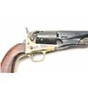 Image 11 : 1860 Army Colt style replica .44 percussion  blackpowder revolver by Filli Pietta Italy,  S/N 40845.