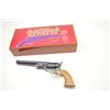 Image 1 : Lyman Replica of Colt 1851 Squareback Navy  Revolver with blue and case color finish and  wood grips
