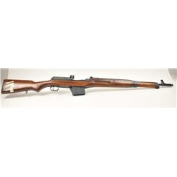 Egyptian Hakim semi-automatic rifle, 8mm caliber, Serial #28569. The rifle is in fine overall con