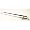Image 1 : French 19th century Artillery Officer’s sword  in good condition with scabbard.  H.A.  maker’s marks