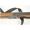 Image 8 : Law Enforcement folding stock for a Ruger  Mini-14.  The smooth wood stock has a folding  steel butt